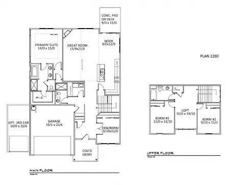 Floorplan - 41545 Metolius Ave, Sandy, OR 97055 photo 2 of 2