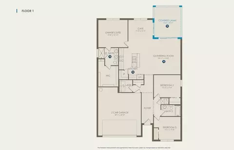 Floorplan - 4237 Big Sky Dr, Spring Hill, FL 34604 photo 2 of 2