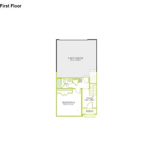 Floorplan - 805 Hyperion Aly, Wake Forest, NC 27587 photo 3 of 3