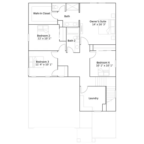 Floorplan - 1800 Klamath Rd S, Madera, CA 93636 photo 2 of 2