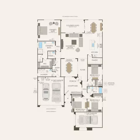 Floorplan - 641 W Rock Needle Trl, Apache Junction, AZ 85120 photo 1 of 1