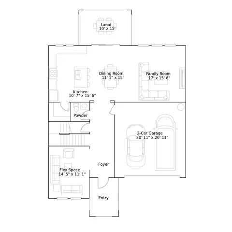 Floorplan - 5632 Lemon Grass St, Clermont, FL 34714 photo 1 of 2