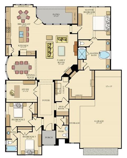 690 Platinum Stone Ln, Pinehurst, TX 77362 photo 2