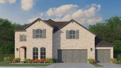 Plan 1687 - 1422 Fieldstone Dr, Midlothian, TX 76065