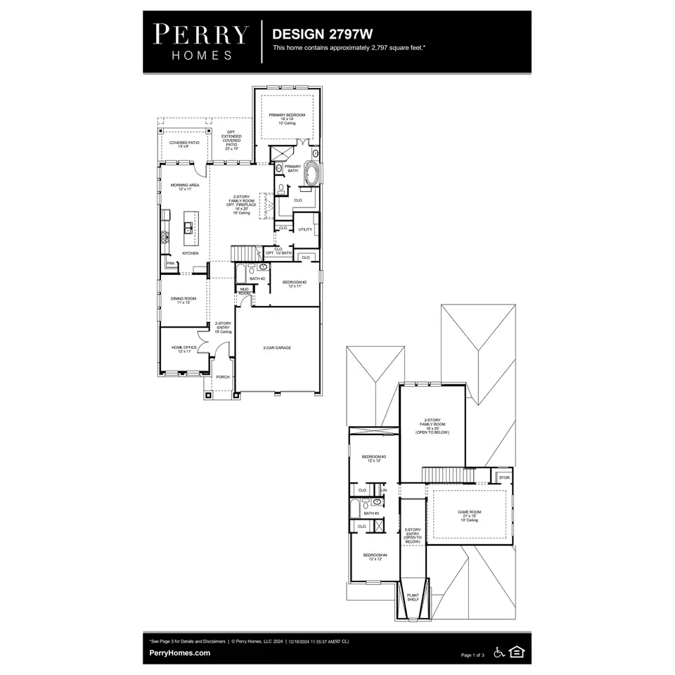  Plan 2797W - 515 Cyprus Row Ct, Hutto, TX 78634 photo 2