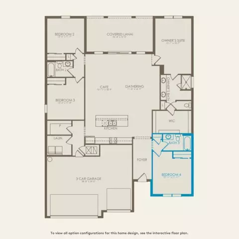Floorplan - 4395 Hudson Way, Ave Maria, FL 34142 photo 2 of 2