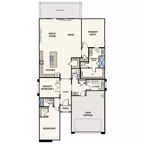 Plan Residence 2230 - 190 Cabo Cruces Dr, Henderson, NV 89011