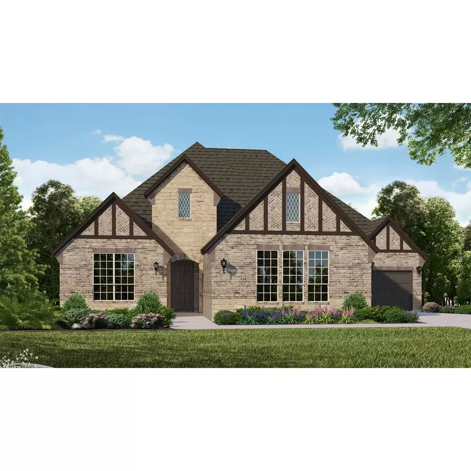 Exterior - Plan 815 - 1317 Limestone Rdg, Mansfield, TX 76063 photo 3 of 8