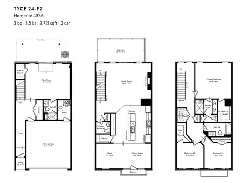 Floorplan - 42225 Shining Star Sq, Ashburn, VA 20148 photo 1 of 3