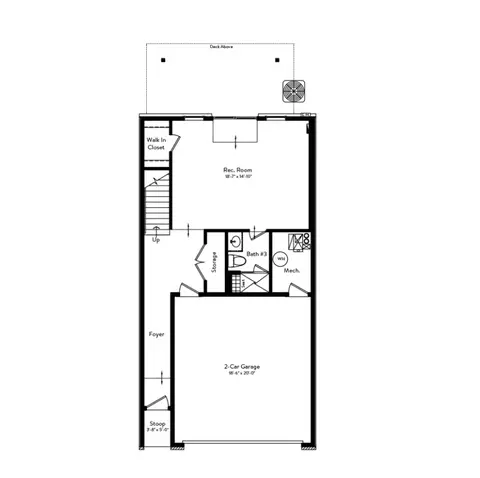 Floorplan - 42225 Shining Star Sq, Ashburn, VA 20148 photo 2 of 3