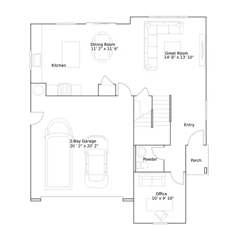 Floorplan - 27240 Ukuele Cir, Menifee, CA 92585 photo 1 of 2