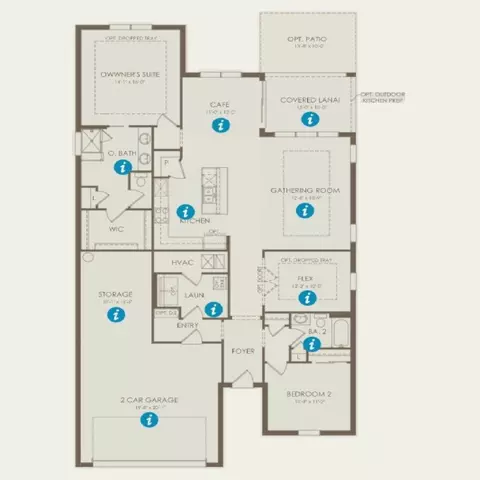 Floorplan - 2492 Pine Preserve Ct, Saint Cloud, FL 34771 photo 1 of 1