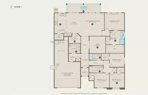 Floorplan - 1338 Spanish Oak Ave, Manteca, CA 95337 photo 2 of 2