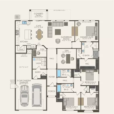 Floorplan - 1338 Spanish Oak Ave, Manteca, CA 95337 photo 1 of 2