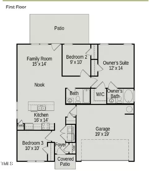 Floorplan - 78 Deodora Ln, Cameron, NC 28326 photo 1 of 1