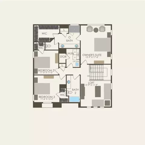 Floorplan - 3119 Grimstead St, Manteca, CA 95337 photo 2 of 2