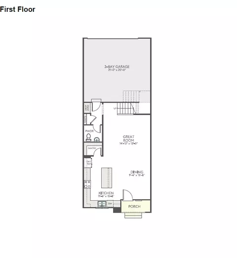 Floorplan - 607 Callan View Ave, Wake Forest, NC 27587 photo 1 of 2