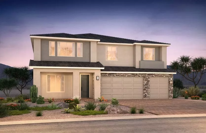 Exterior - Plan Layton - 7258 Twilight Rider Ct, Las Vegas, NV 89118 photo 4 of 4