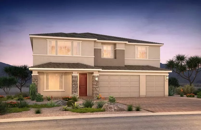 Exterior - Plan Layton - 7258 Twilight Rider Ct, Las Vegas, NV 89118 photo 3 of 4