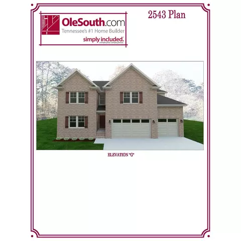 Plan 2543 Elevation GHI - 606 Spring Hill Dr, Smyrna, TN 37167