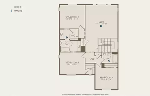 Floorplan - 3451 Onslow St, Manteca, CA 95337 photo 4 of 4