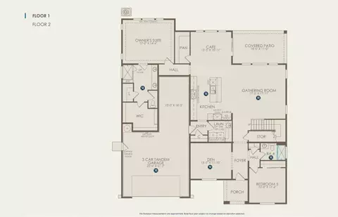 Floorplan - 3451 Onslow St, Manteca, CA 95337 photo 3 of 4