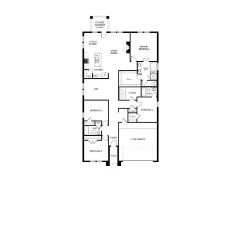 Floorplan - 2405 Flatiron Dr, Corinth, TX 76210 photo 1 of 1
