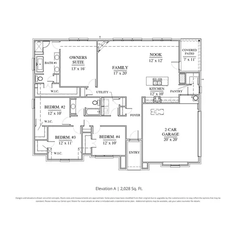 Floorplan - 117 Saddleback Dr, Boyd, TX 76023 photo 1 of 1