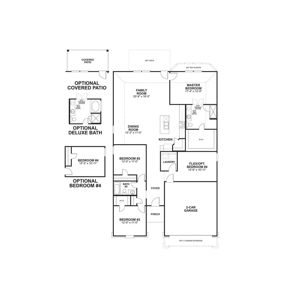 Floorplan - 17078 Pinewood Branch Dr, New Caney, TX 77357 photo 1 of 1