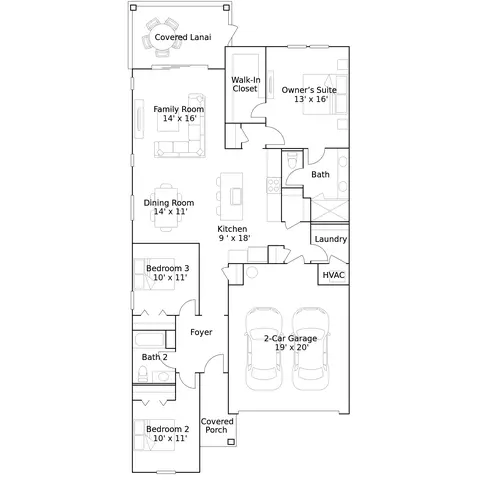 Floorplan - 334 Superior Blvd, Saint Augustine, FL 32092 photo 1 of 1