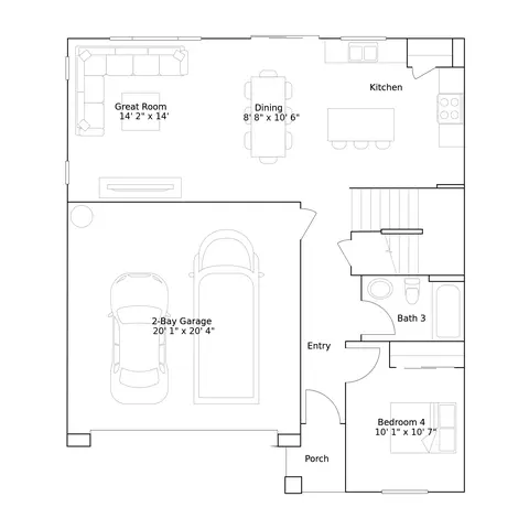 Floorplan - 3971 Primrose Rd, Madera, CA 93636 photo 1 of 2