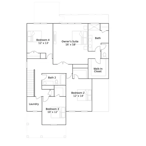 Floorplan - 49 Rabbit Run Ln, Pooler, GA 31322 photo 3 of 4