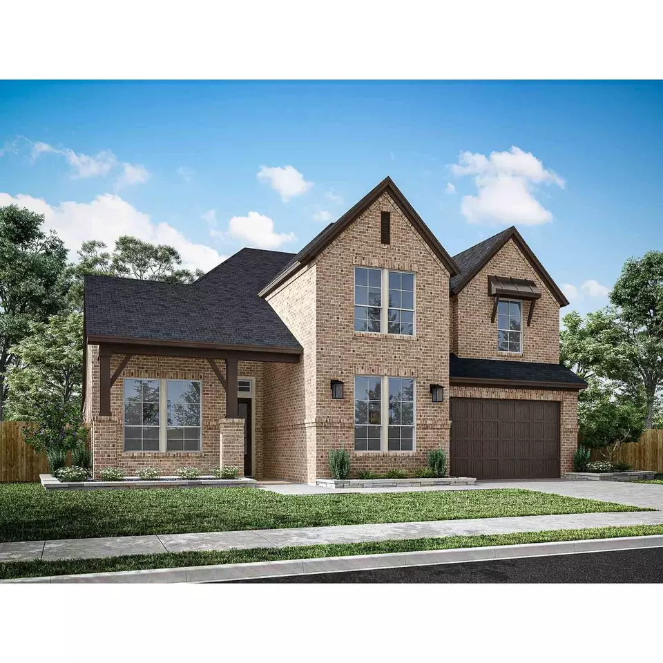 Exterior - Plan Fulbright - 7530 Sunset Ridge Ln, Fulshear, TX 77441 photo 2 of 8