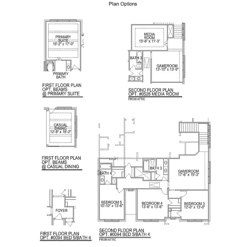 Floorplan - Plan Fulbright - 7530 Sunset Ridge Ln, Fulshear, TX 77441 photo 3 of 4