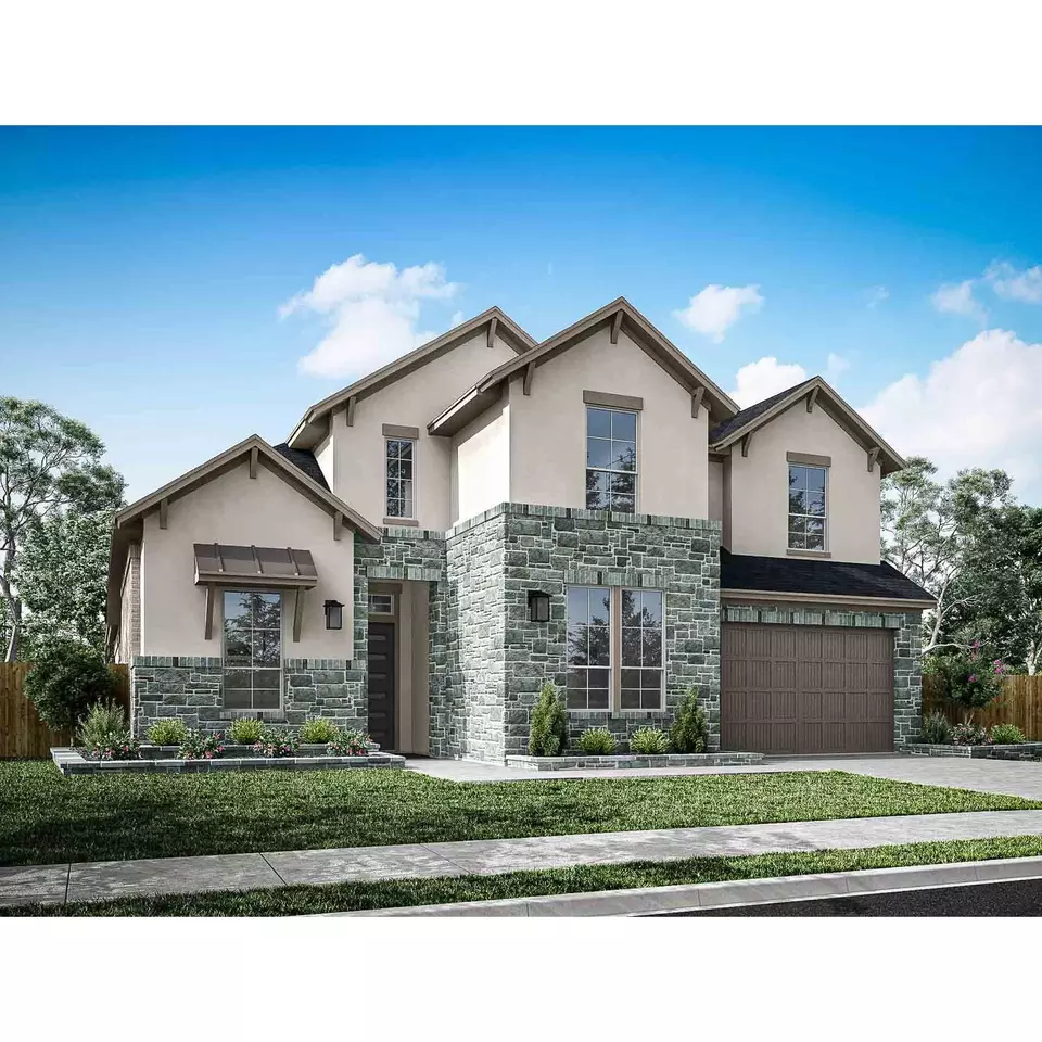 Exterior - Plan Fulbright - 7530 Sunset Ridge Ln, Fulshear, TX 77441 photo 5 of 8