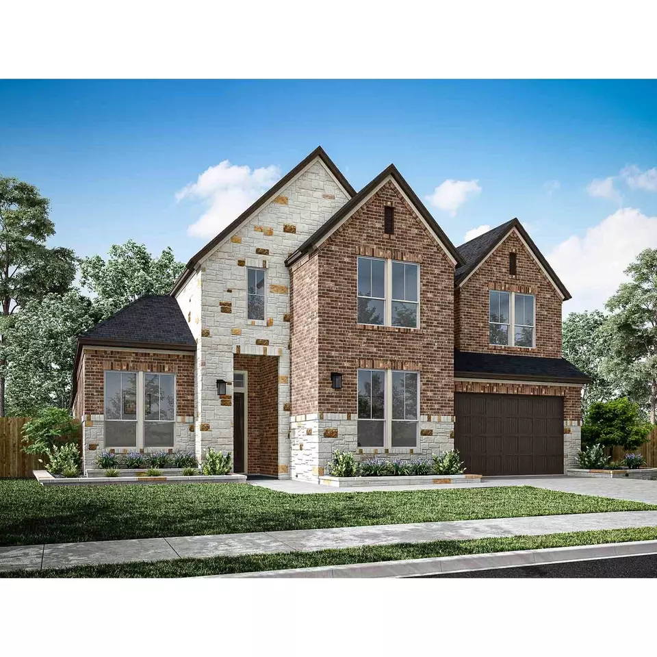 Exterior - Plan Fulbright - 7530 Sunset Ridge Ln, Fulshear, TX 77441 photo 3 of 8