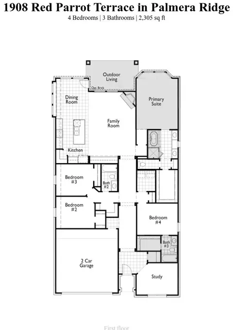 1908 Red Parrot Ter, Leander, TX 78641 photo 2