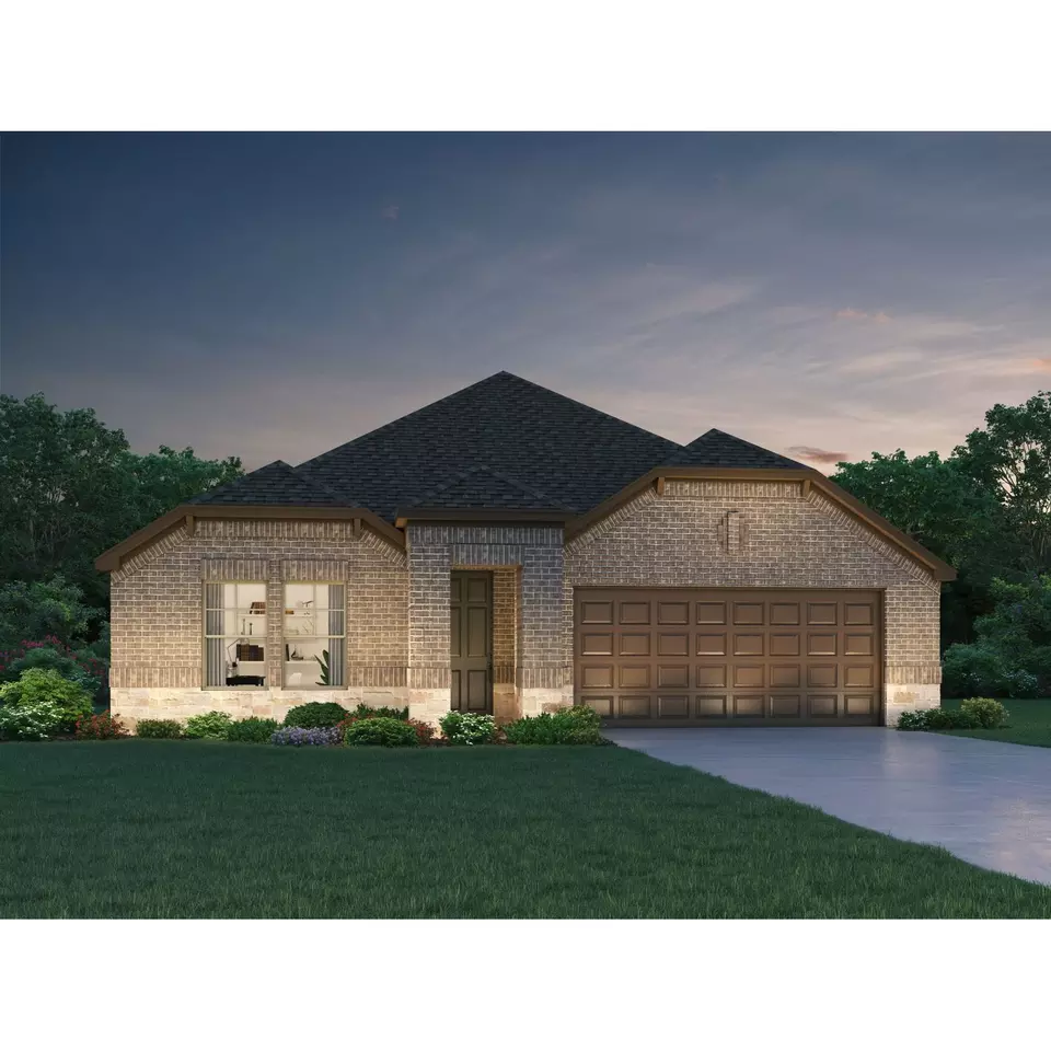 Exterior - Plan The Oleander (L401) - 4834 Magnolia Springs Dr, Pearland, TX 77584 photo 5 of 7