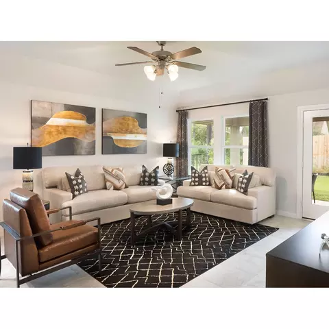 Living - Plan The Oleander (L401) - 4834 Magnolia Springs Dr, Pearland, TX 77584 photo 1 of 1