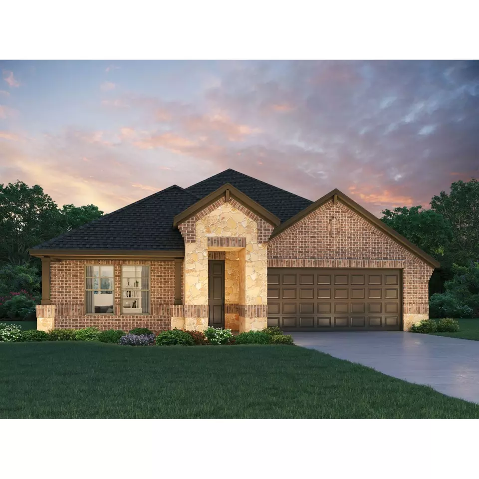 Exterior - Plan The Oleander (L401) - 4834 Magnolia Springs Dr, Pearland, TX 77584 photo 6 of 7