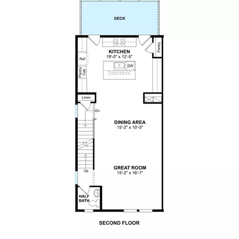 Floorplan - 1610 Blacksmith Way, Frederick, MD 21702 photo 2 of 3