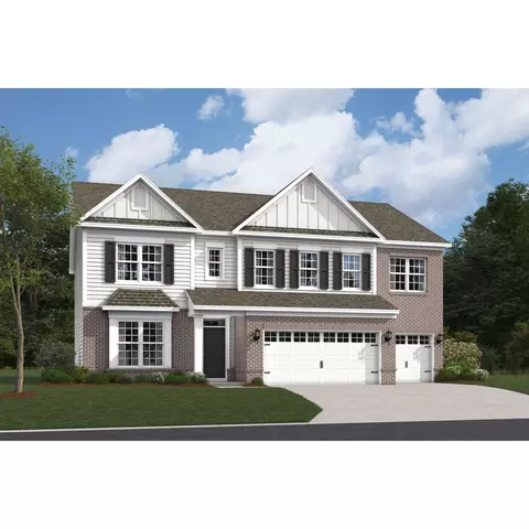 Plan Kensington Basement - 1032 Vineyard Way, Greenwood, IN 46143