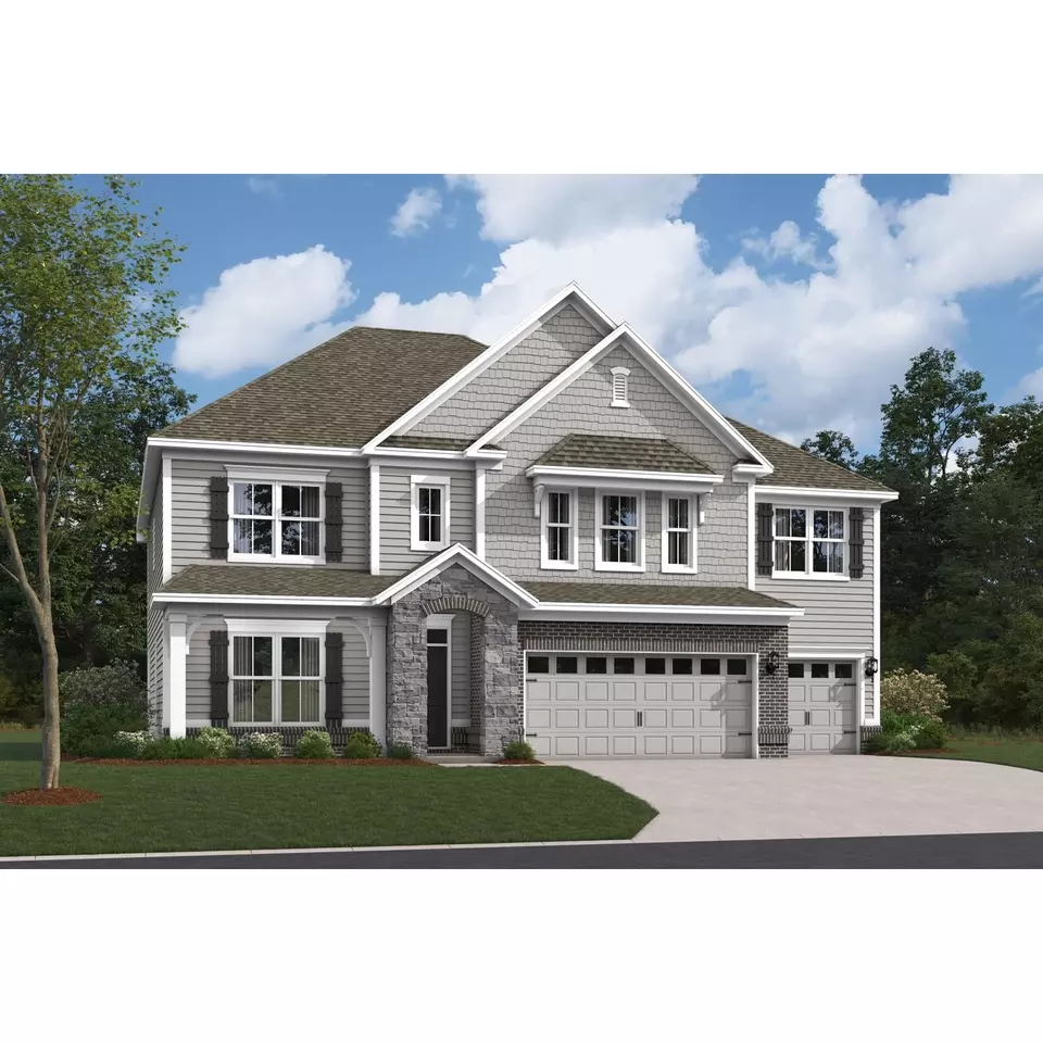Exterior - Plan Kensington Basement - 1032 Vineyard Way, Greenwood, IN 46143 photo 4 of 5