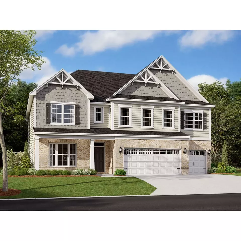 Exterior - Plan Kensington Basement - 1032 Vineyard Way, Greenwood, IN 46143 photo 2 of 5