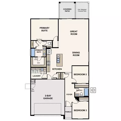 Floorplan - 2495 E Boulder Ave, Apache Junction, AZ 85119 photo 1 of 1