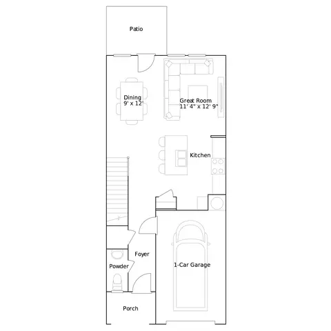 Floorplan - 120 Paramount Dr, Smithfield, NC 27577 photo 1 of 3