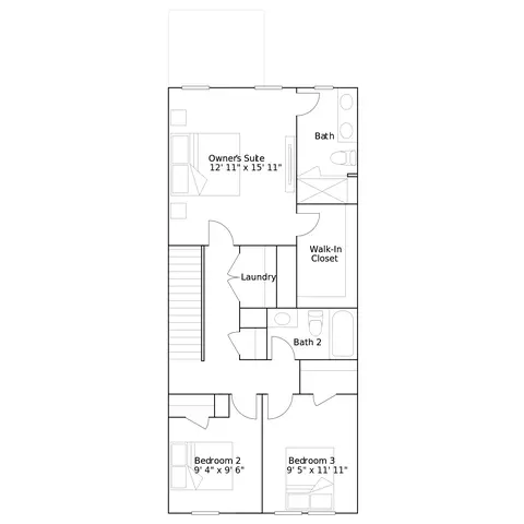 Floorplan - 120 Paramount Dr, Smithfield, NC 27577 photo 2 of 3