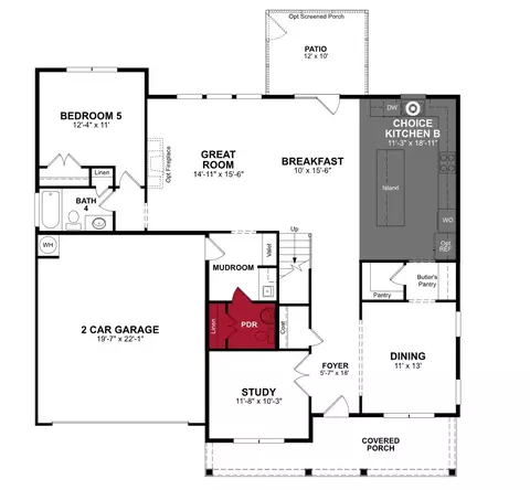 Floorplan - 1216 Opal Ln, Durham, NC 27705 photo 1 of 2