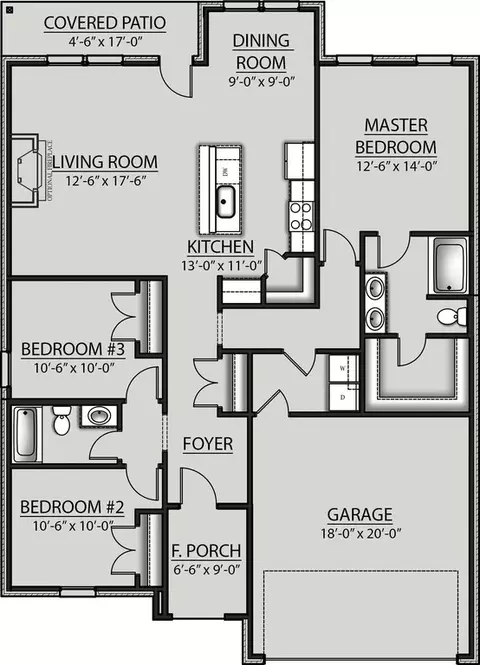 Floorplan - 26423 Olivia Ct, Daphne, AL 36526 photo 1 of 1