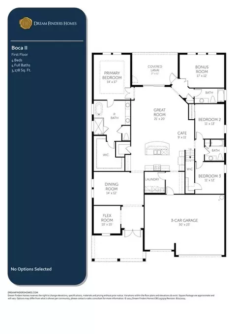 Floorplan - 7414 Sea Manatee St, Parrish, FL 34219 photo 1 of 2